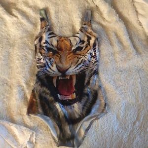 Fierce tiger bodysuit